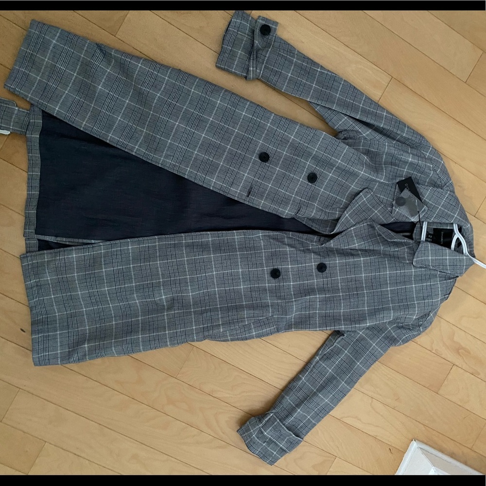 Oversized trench coat